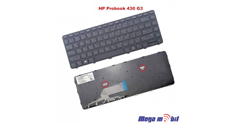 Tastatura Za Laptop HP Probook 440 G3 445 G3 430 G3 Megamobil