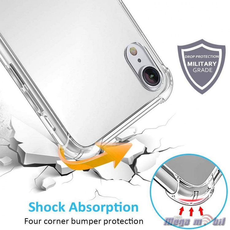 Futrola Xiaomi Redmi Note 9 Pro Ice Cube transparent