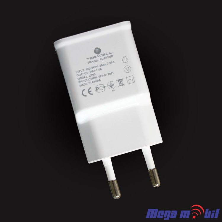 Polnac 220V iPhone Teracell Ultra LP03 2A 1USB