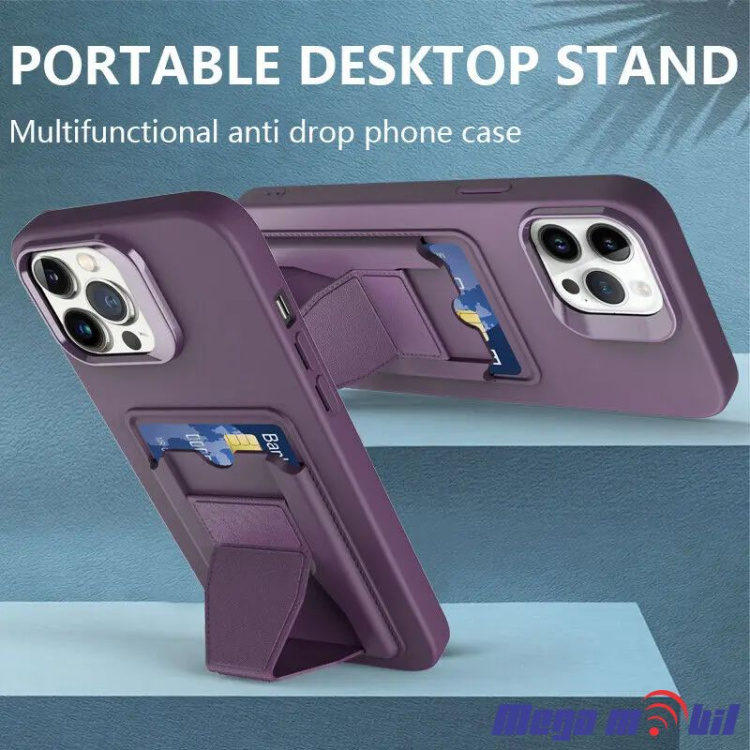 Futrola iPhone 13 Pro Silicon Pocket purple