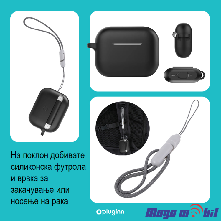 Slusalki Bluetooth Pluginn Airbuds Pro