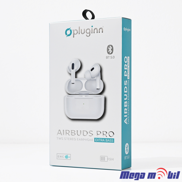 Slusalki Bluetooth Pluginn Airbuds Pro
