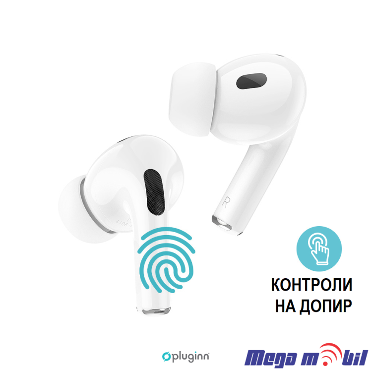 Slusalki Bluetooth Pluginn Airbuds Pro