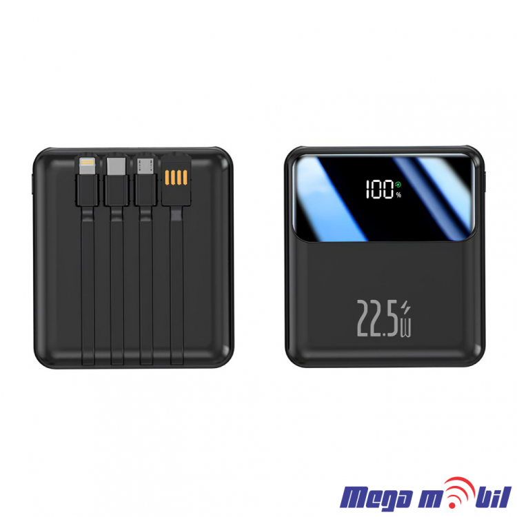 Baterija eksterna 10000mAh Ox Power PDC10 FAST+PD black