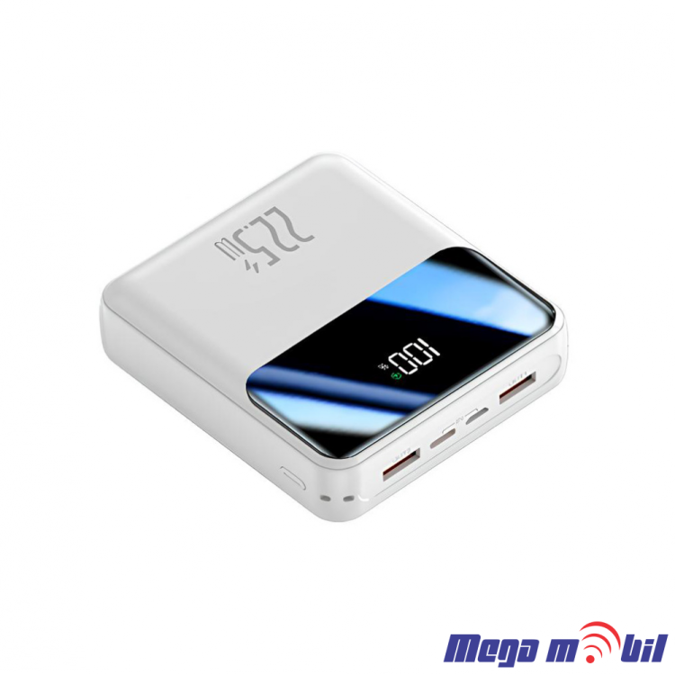 Baterija eksterna 10000mAh Ox Power PDC10 FAST+PD white