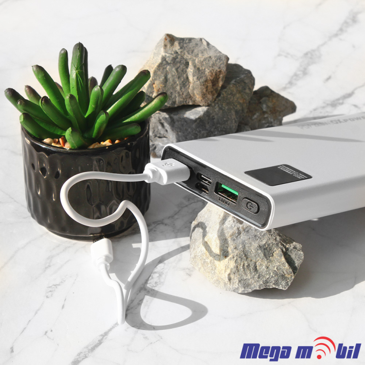 Baterija eksterna 10000mAh Ox Power PD13 FAST+PD white
