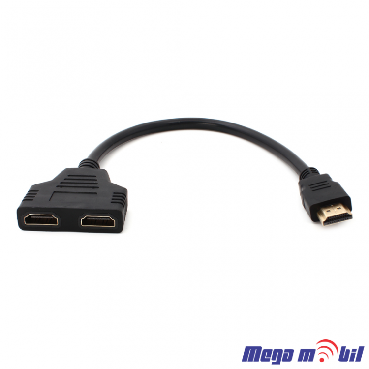 Adapter HDMI M na 2 HDMI F JWD-HDMI22