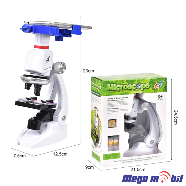 Mikroskop set za mladi naucnici JWD-8+