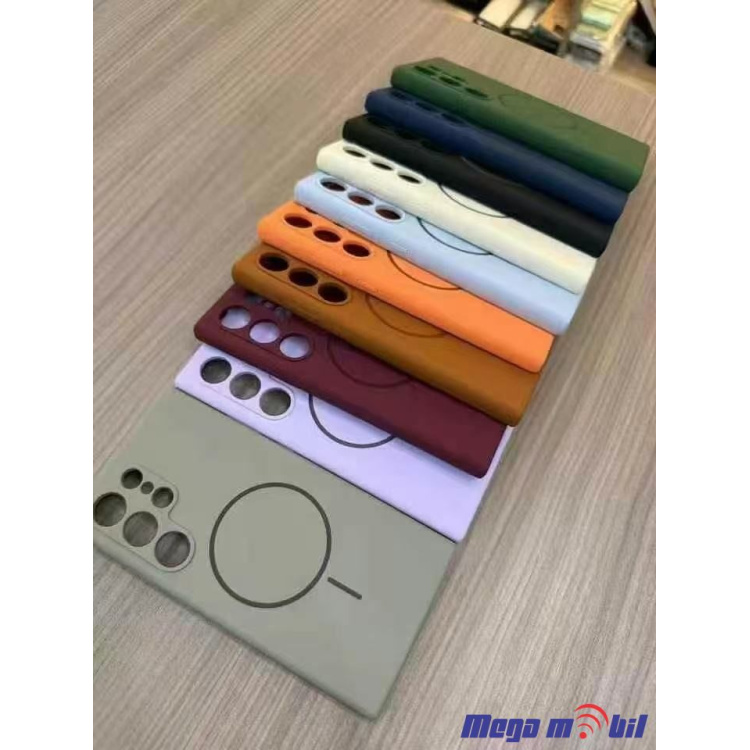Futrola Samsung S23 Ultra Liquid Silicon grey
