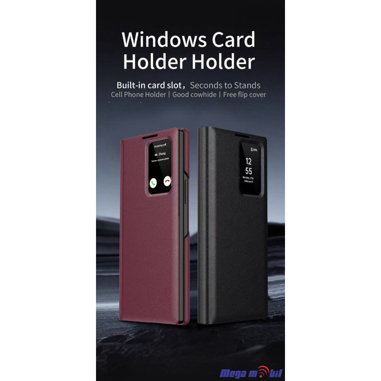 Futrola Samsung S24 Ultra Smart View Wallet purple