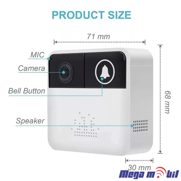 Video doorbell mini