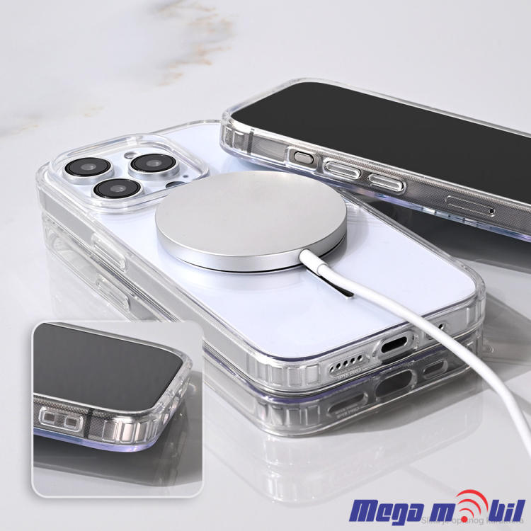 Futrola iPhone 13/14 Magsafe Ring blue