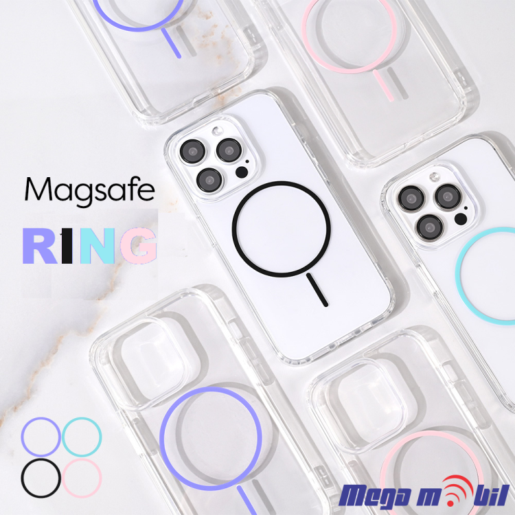 Futrola iPhone 13/14 Magsafe Ring blue