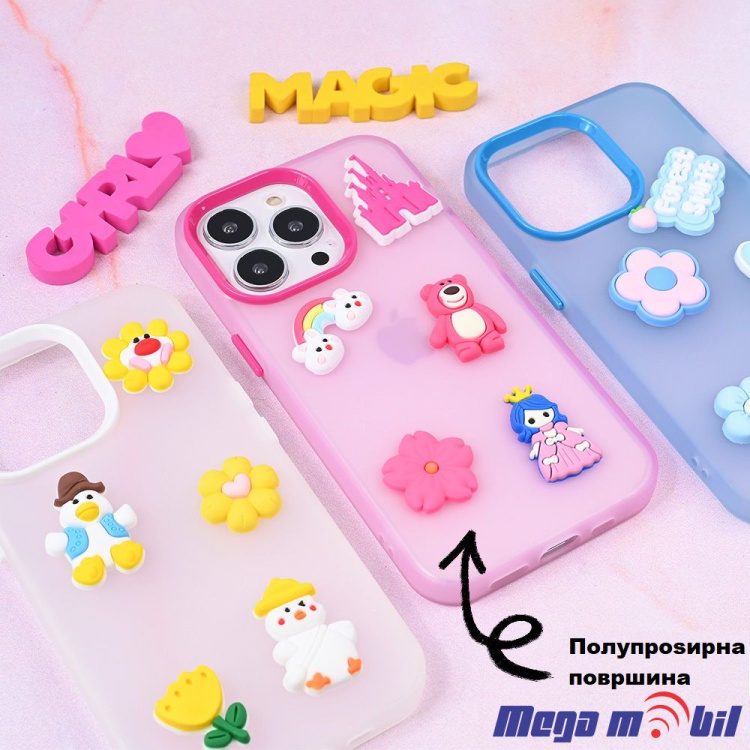 Futrola iPhone 12 Pro Cute pink