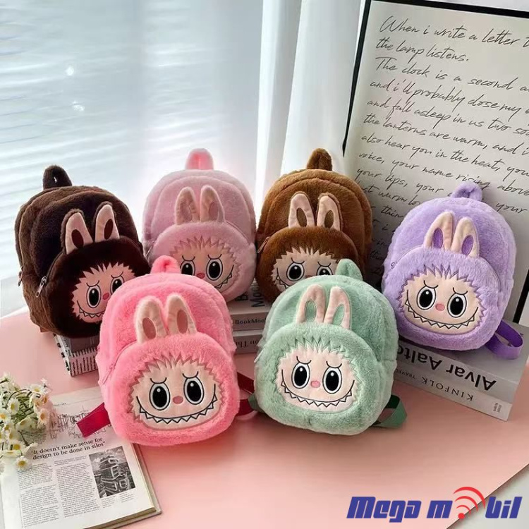 Labubu Big Head Ranec pink