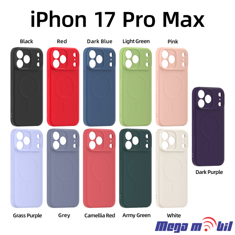 Futrola iPhone 17 Pro Max Pudding Magsafe dark purple