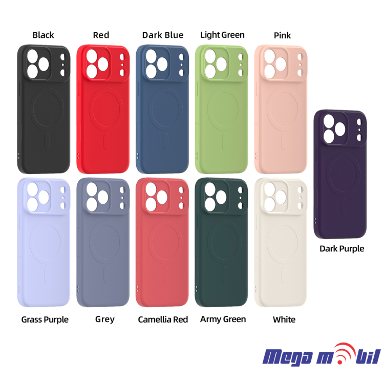 Futrola iPhone 17 Pro Pudding Magsafe dark purple