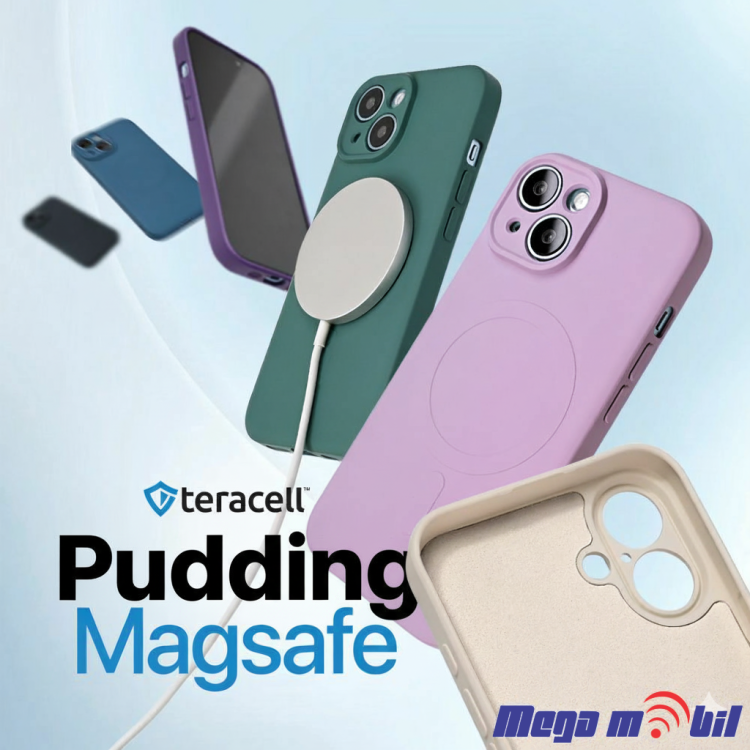 Futrola iPhone 17 Pro Pudding Magsafe dark purple