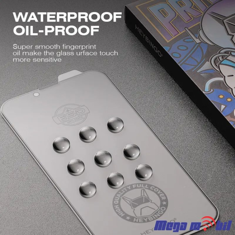 Tempered glass za iPhone 17 Pro X MAN Privacy