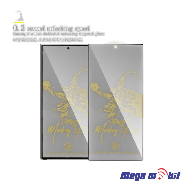 Tempered glass za iPhone 17/16 Pro Monkey King Privacy