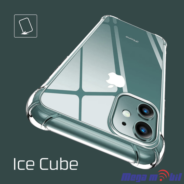 Futrola iPhone 17 Pro Max Ice Cube transparent