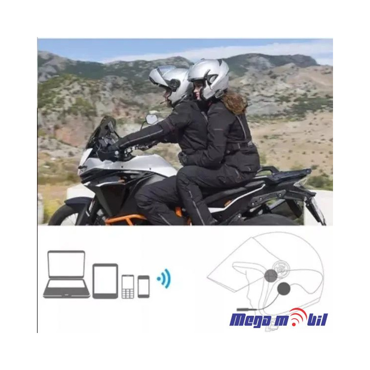 Slusalki bluetooth so mikrofon za vo kaciga 