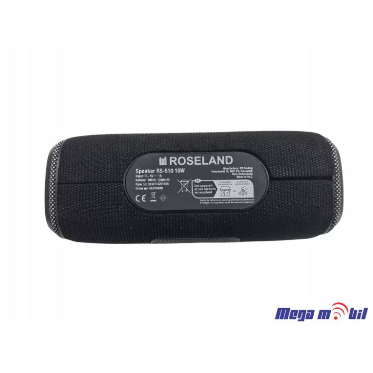 Zvucnik Bluetooth ROSELAND RS-510 black
