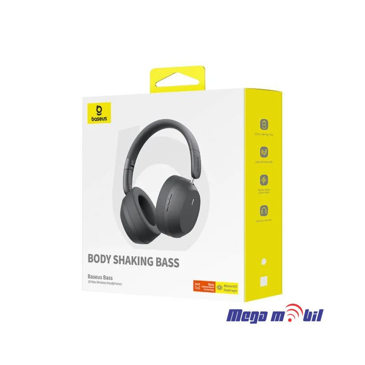 Slusalki Bluetooth Baseus Bass 35 Max