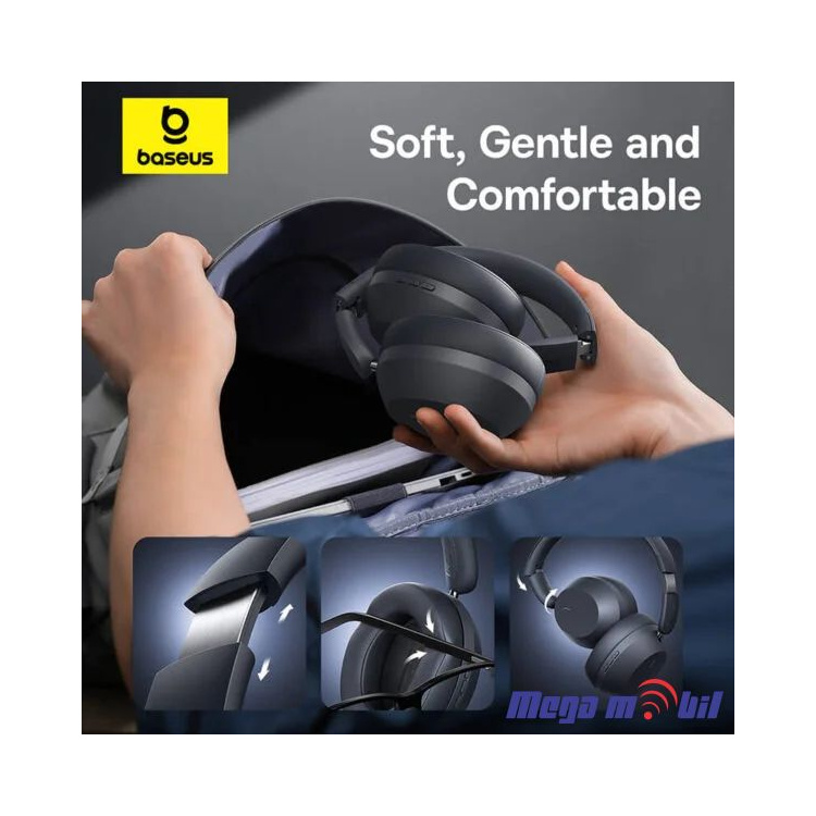 Slusalki Bluetooth Baseus Bass 35 Max