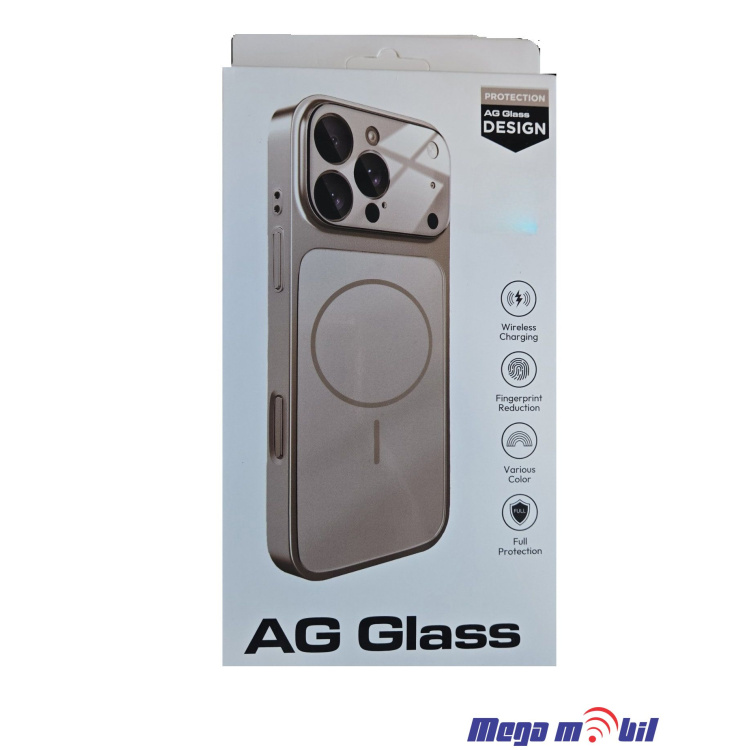 Futrola iPhone 17 Air AG Glass silver