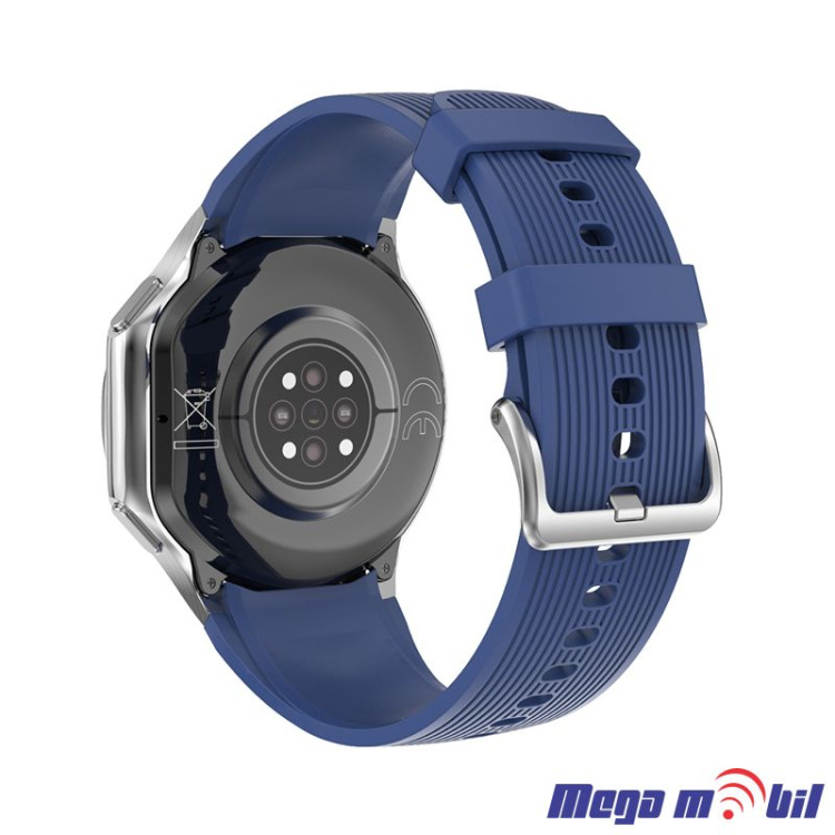 Smart Watch DT watch X silver (kozno +silikonsko remce)