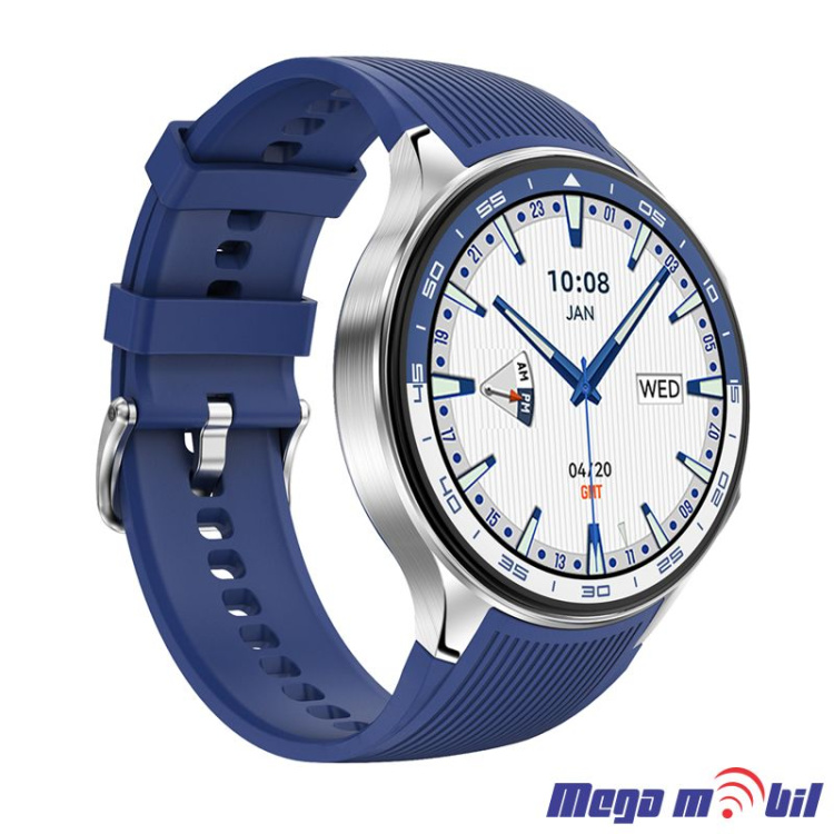 Smart Watch DT watch X silver (kozno +silikonsko remce)