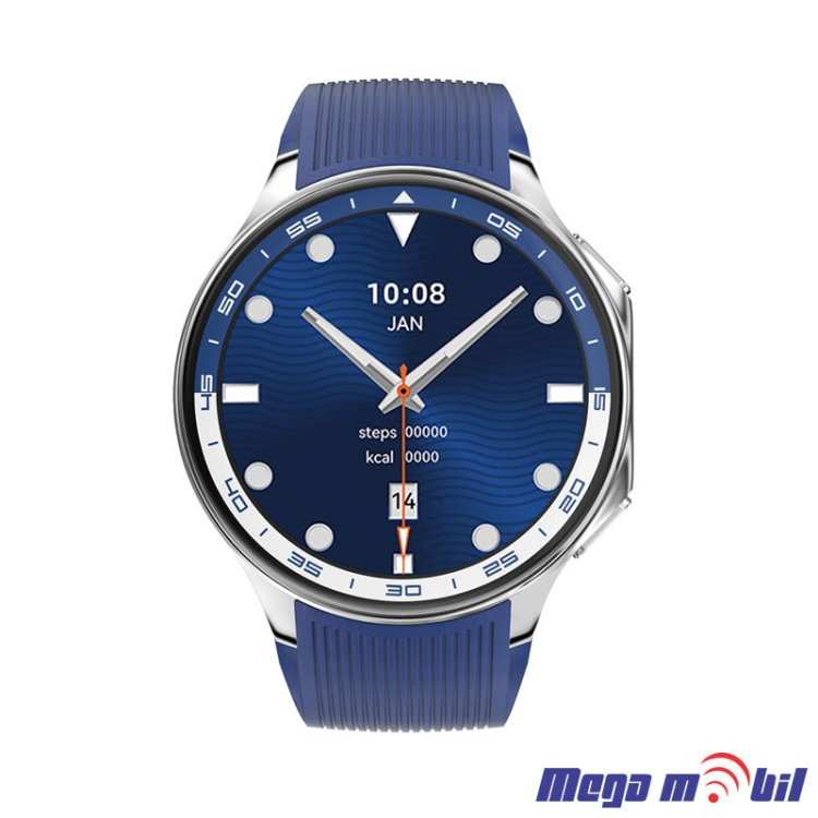 Smart Watch DT watch X silver (kozno +silikonsko remce)