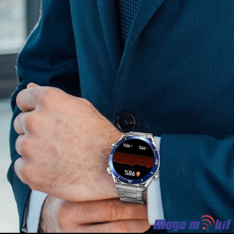 Smart Watch DT Ultramate blue (metalno +silikonsko remce)