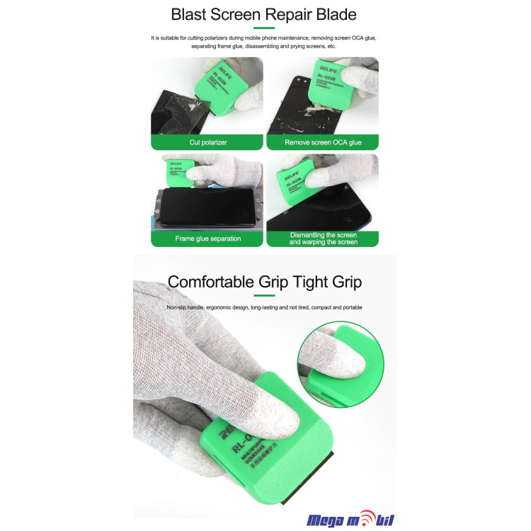 Noz (servisen) Zilet RL-023B