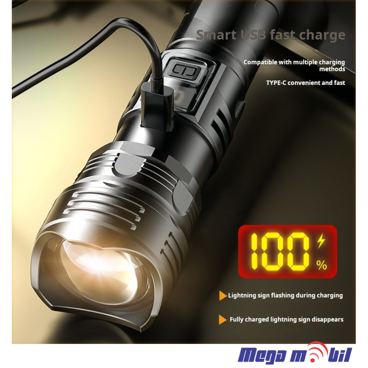 Bateriska LED Lampa YJ-36