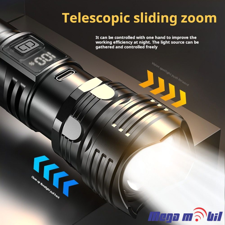 Bateriska LED Lampa YJ-36