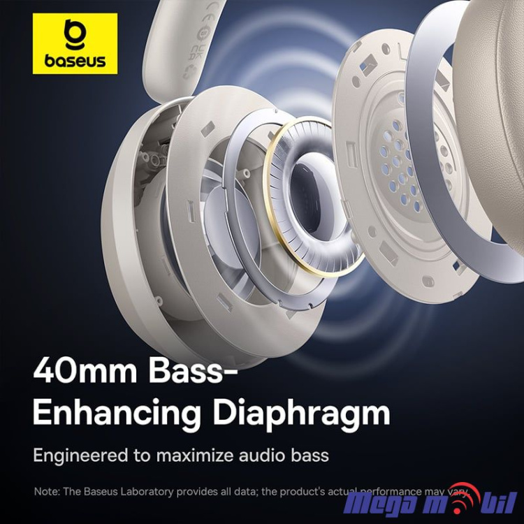 Slusalki Bluetooth Baseus Bass 35 Max