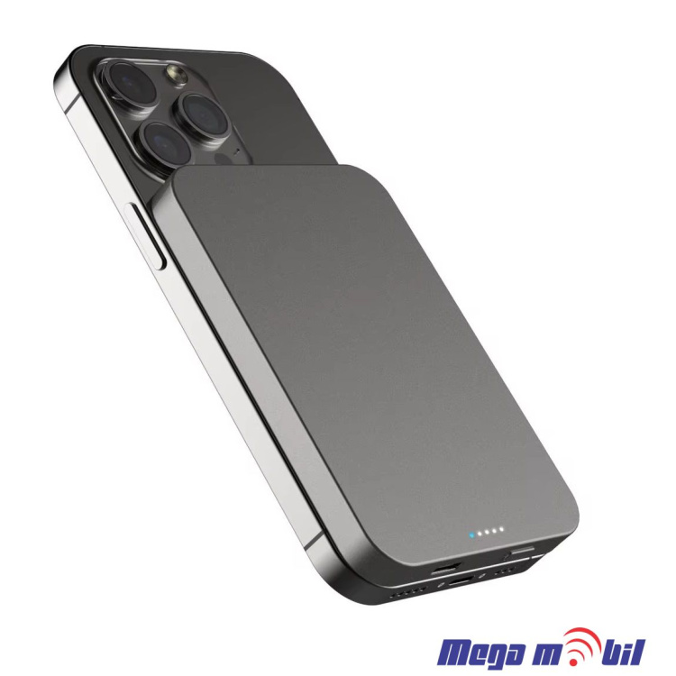 Baterija eksterna 5000mAh Magnetic Wireless
