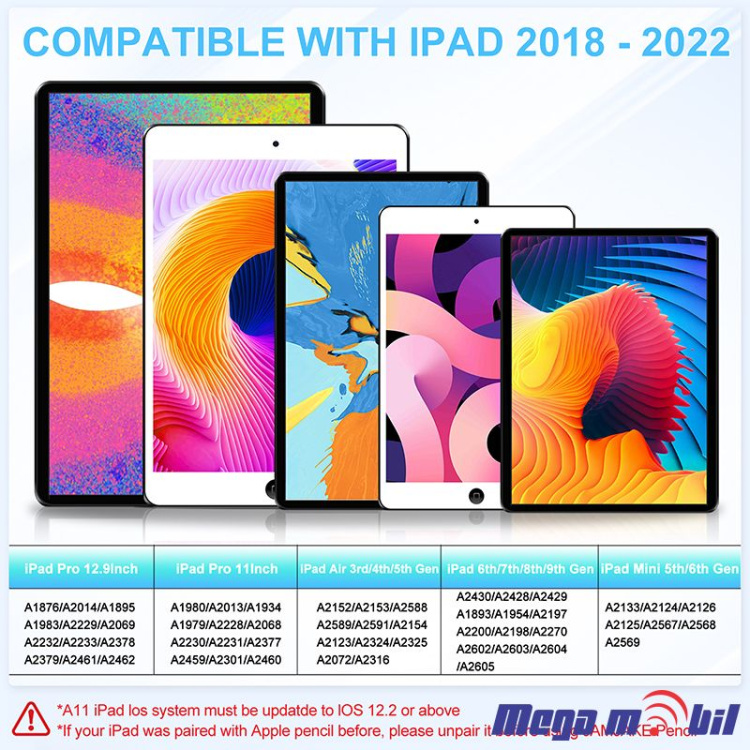 Penkalce Univerzalno iPad JD-18P