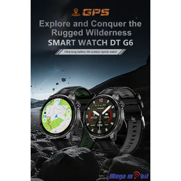 Smart Watch DT G6 black GPS