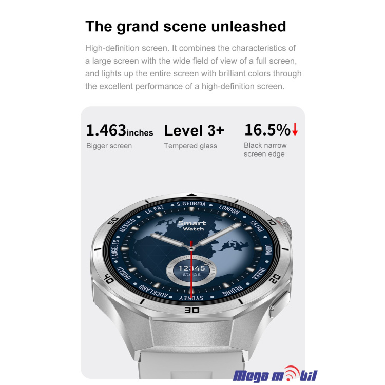 Smart Watch DT 5 Pro black