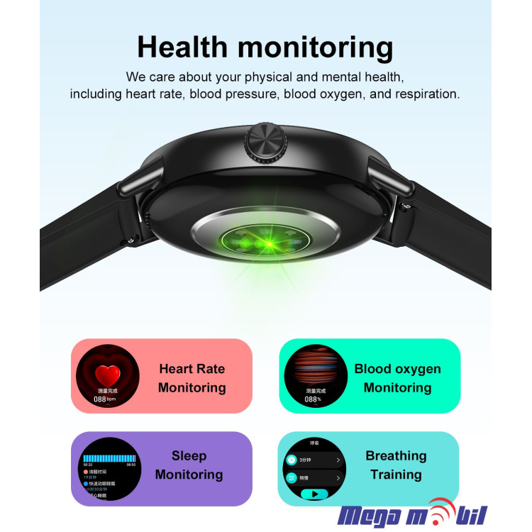 Smart Watch DTM 5 silver