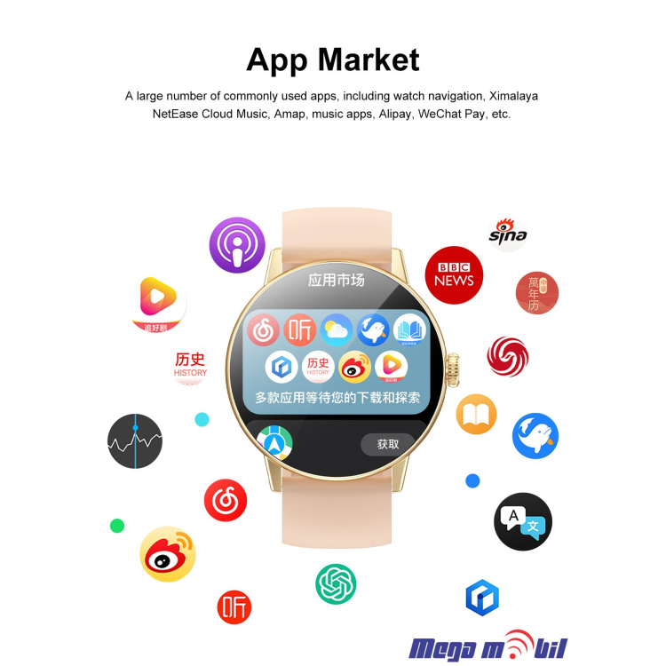 Smart Watch DTM 5 silver