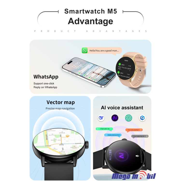 Smart Watch DTM 5 silver