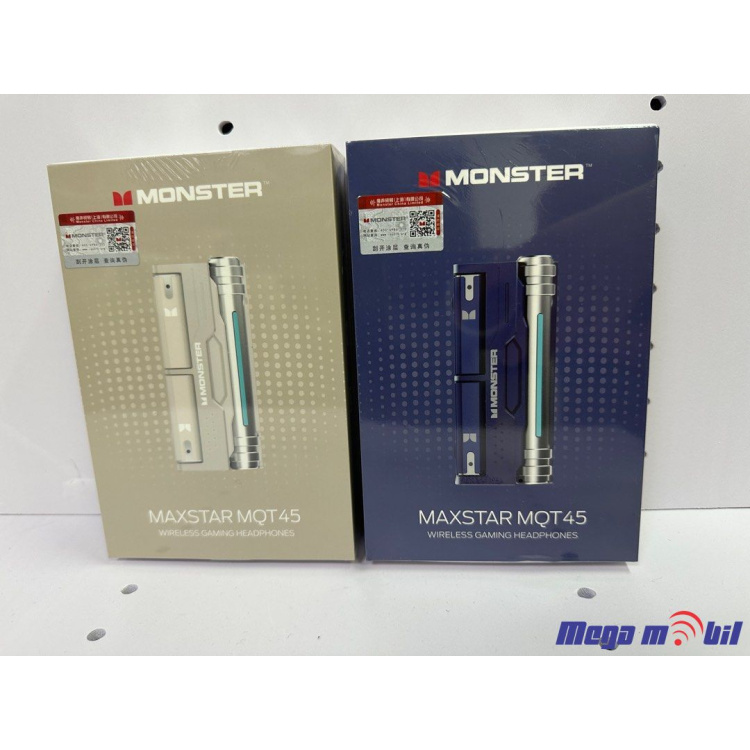 Slusalki Bluetooth MONSTER Maxstar MQT45 white