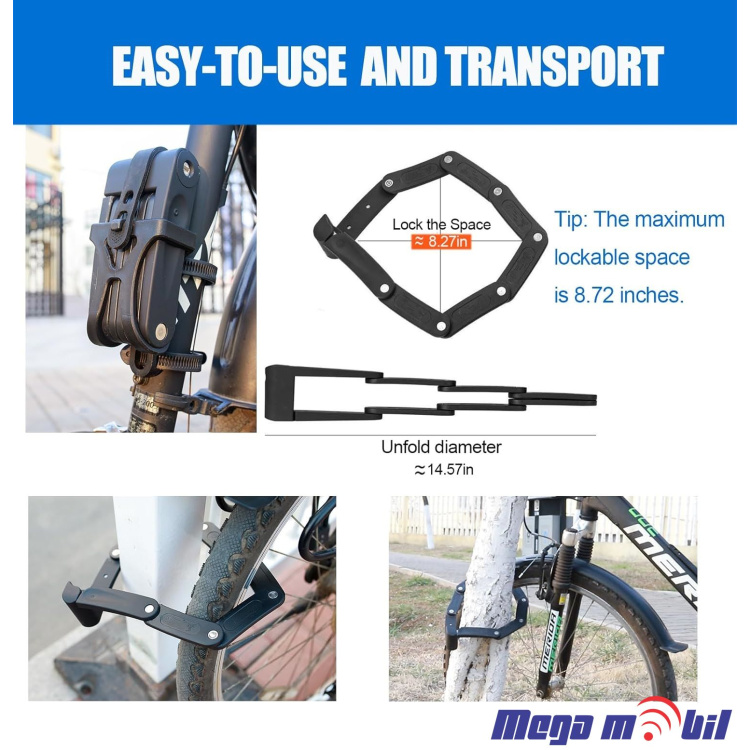 Sajla za zaklucuvanje za trotinet model 3