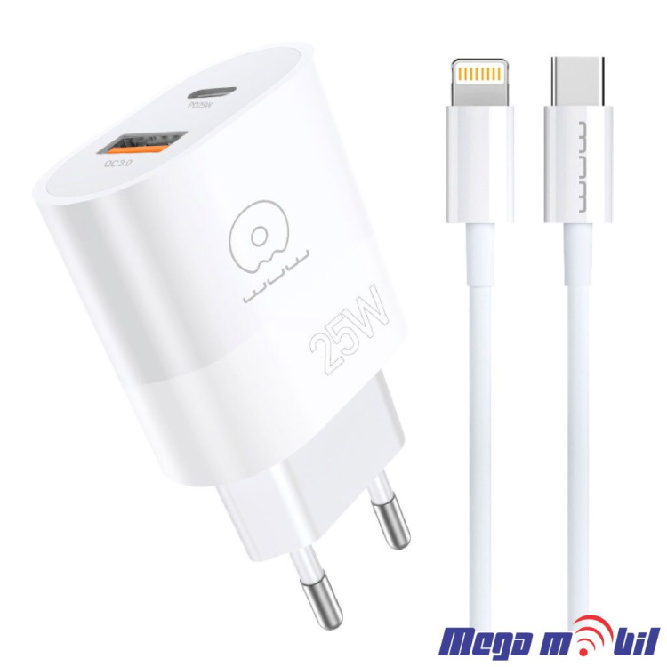 Polnac 220V iPhone WUW-T96 PD 25W+QC 18W