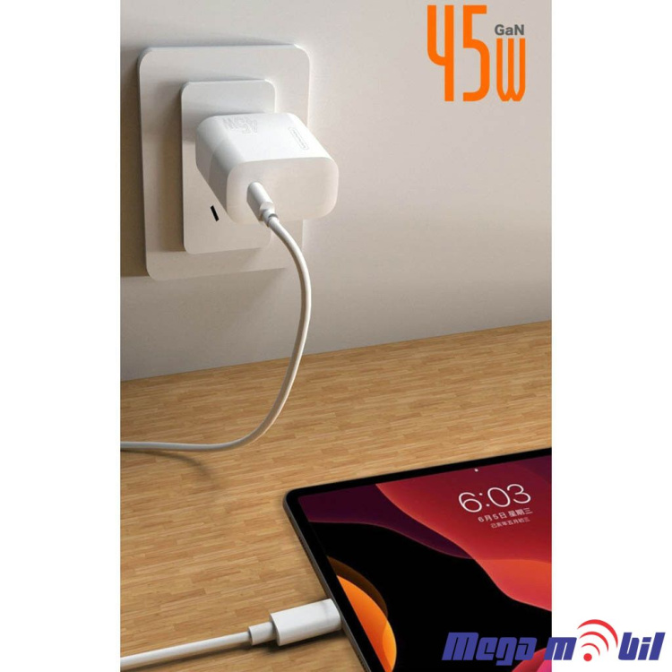 Polnac 220V WUW-C202 PD 45W GaN