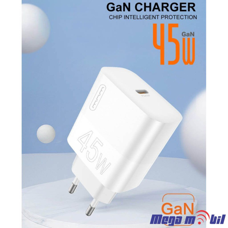 Polnac 220V WUW-C202 PD 45W GaN